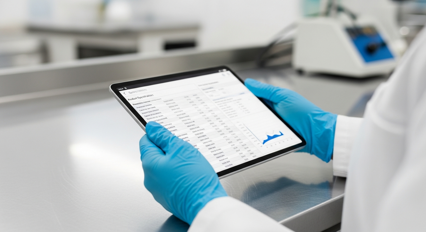 Ficha técnica de producto sin fallos