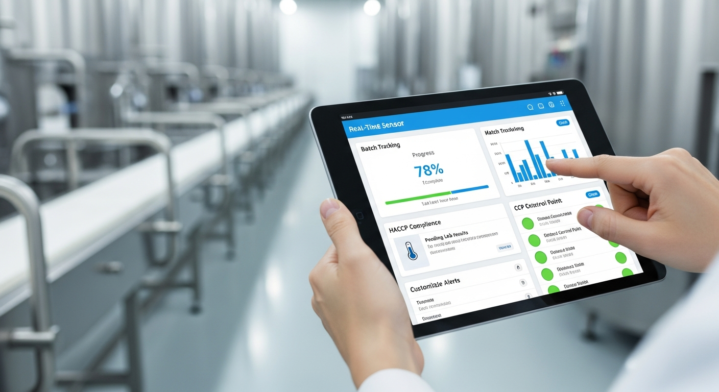 Software de control de calidad para industria alimentaria