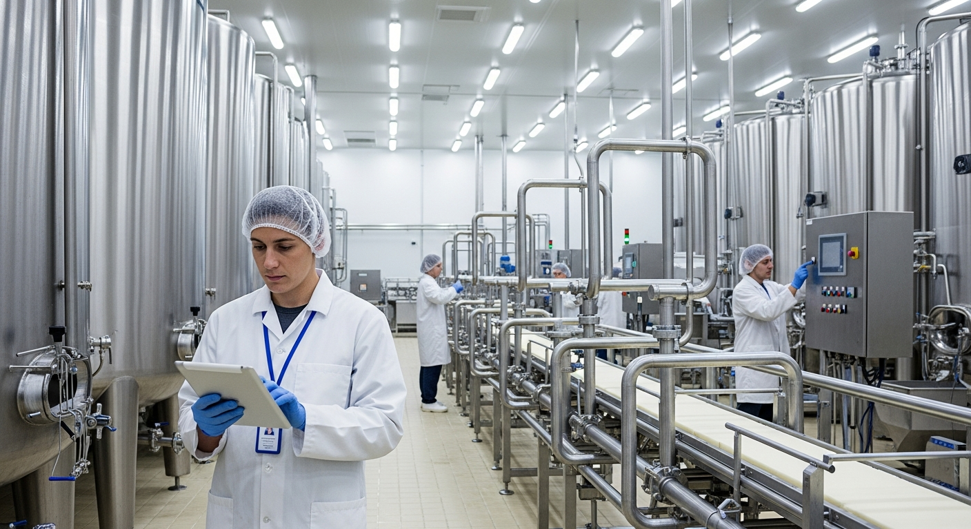 Software de calidad para la industria láctea